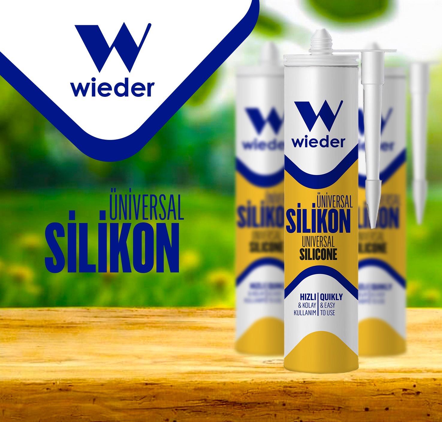 Wieder Şeffaf Silikon 280 Gr (24/Koli)✓